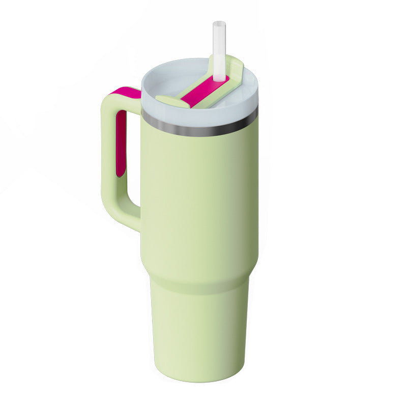 Gobelet isotherme de 113 cl avec poignée et paille