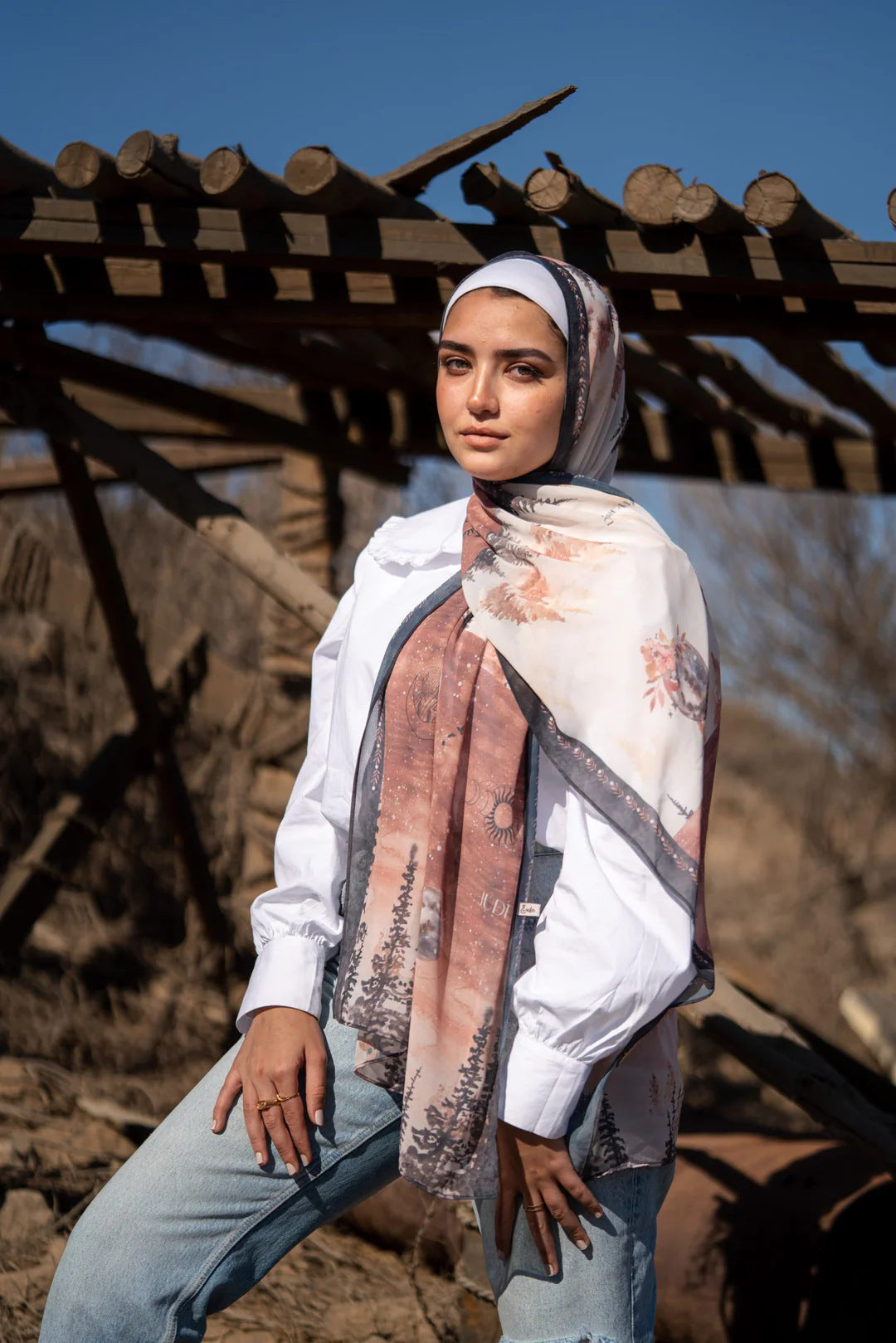 Foulard imprimé