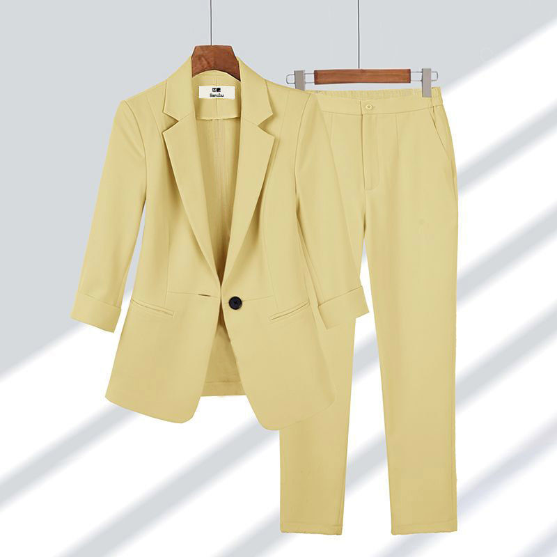 Ensemble blazer décontracté 2 pièces