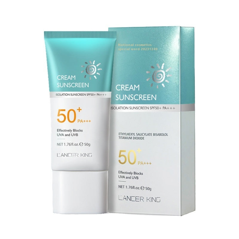 Lotion solaire isolante pour femme,