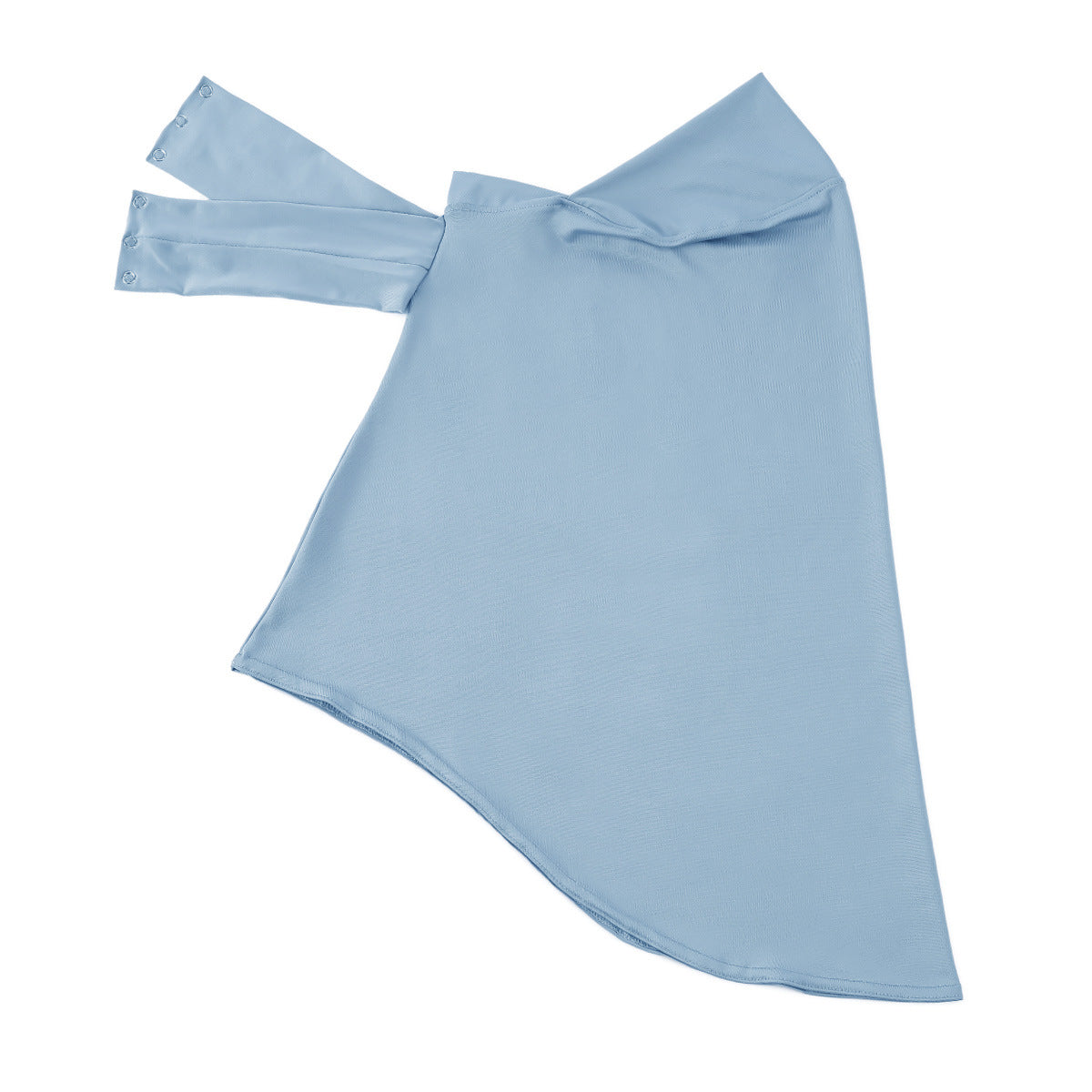 Nouveau foulard pour femme avec fermeture à bouton sous le menton