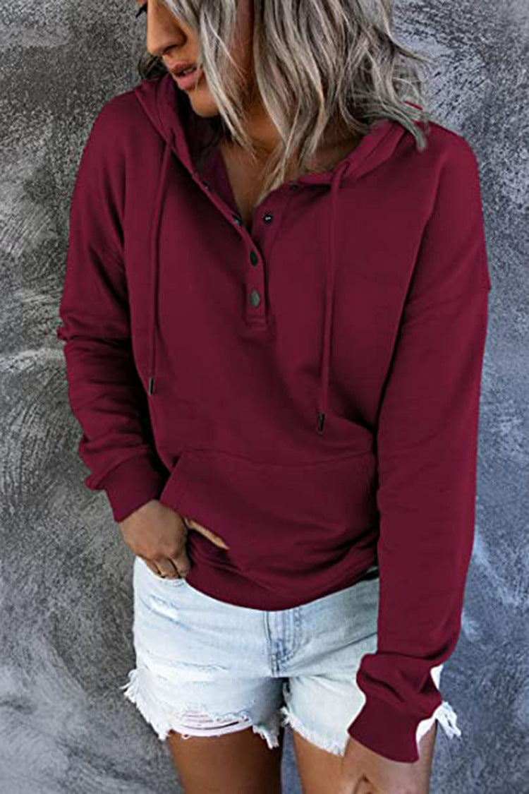 Sweat à capuche avec poches stylé Printemps - Autonme