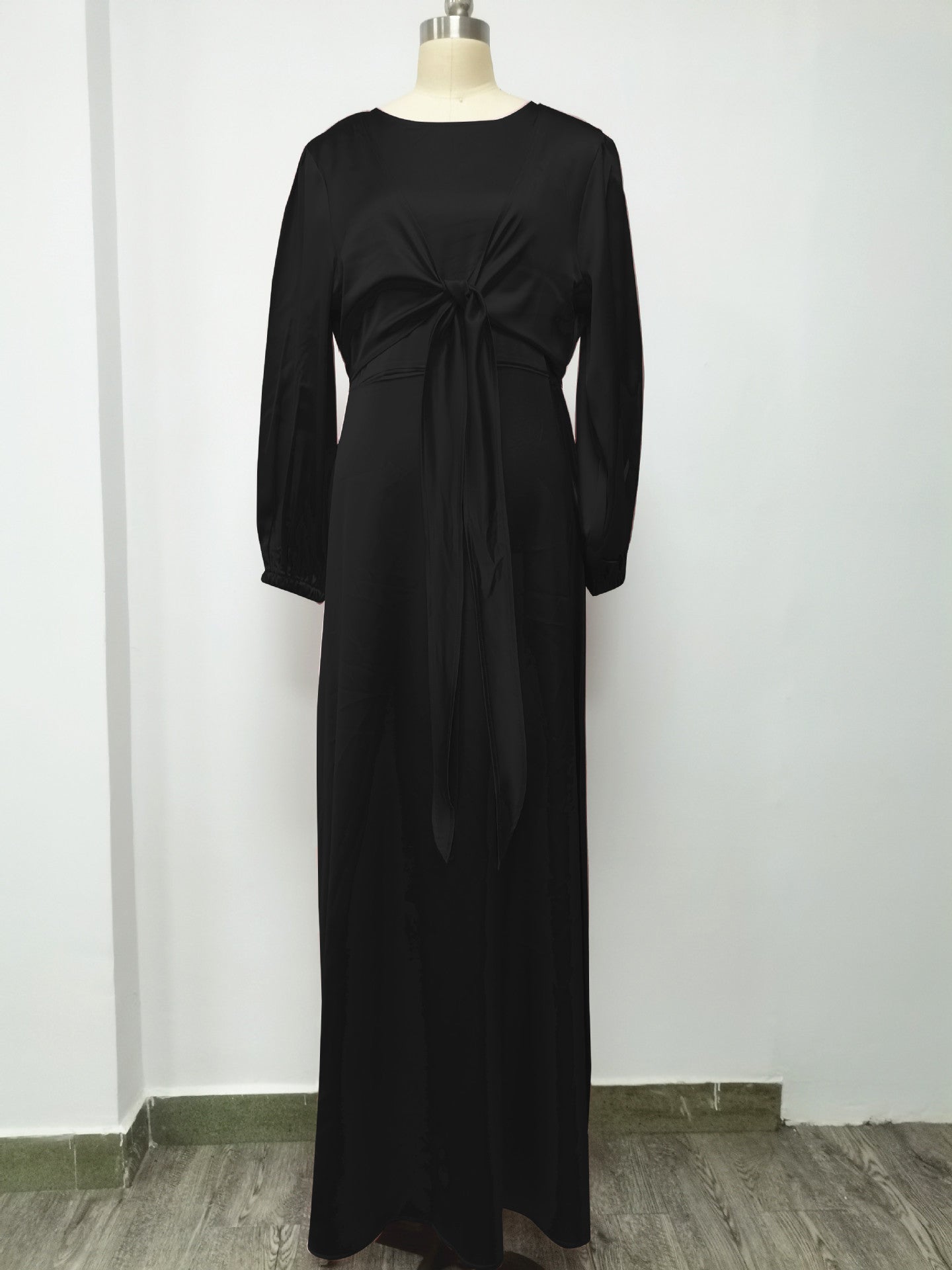 Hijab Robe en Satin
