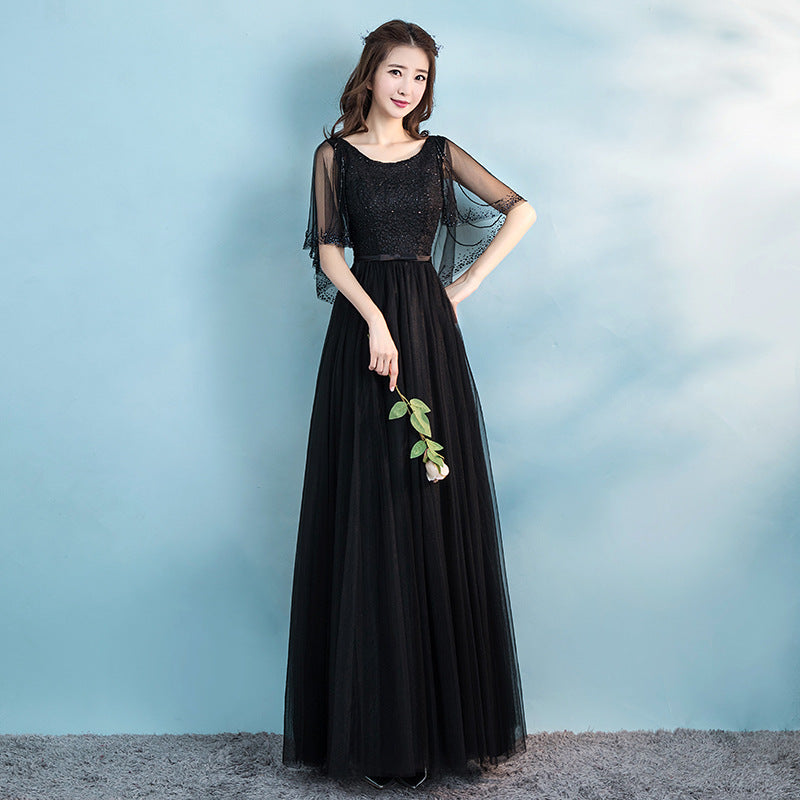 Robe de soirée pour banquet, nouvelle mode printemps pour femme, tenue d'hôte de réunion annuelle, robe longue de performance de chorale