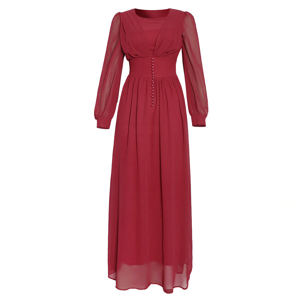 Robe long, ample