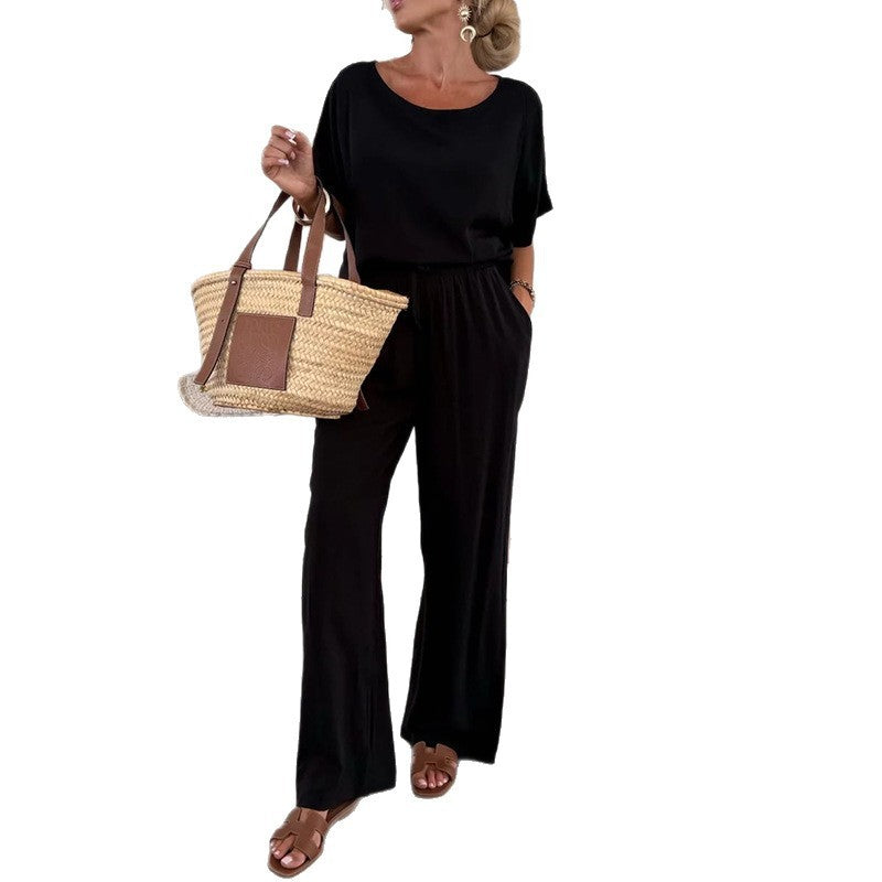 Costume tendance couleur unie
