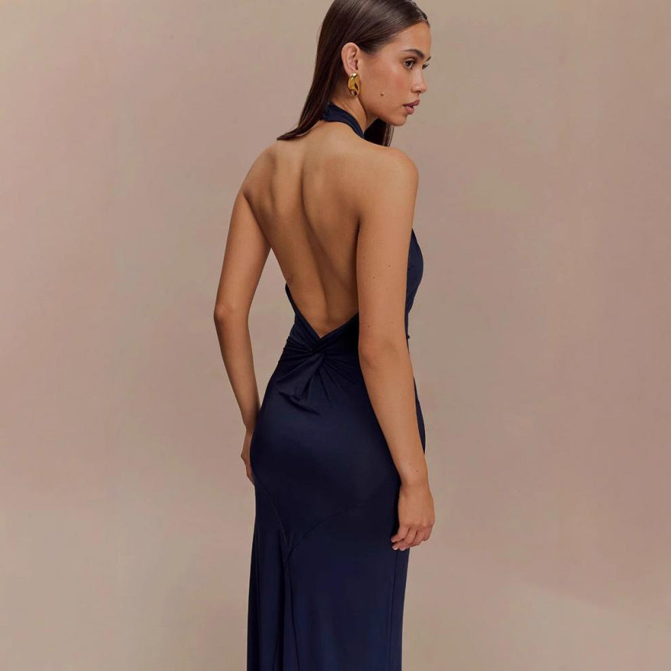 Robe moulante dos nu sexy