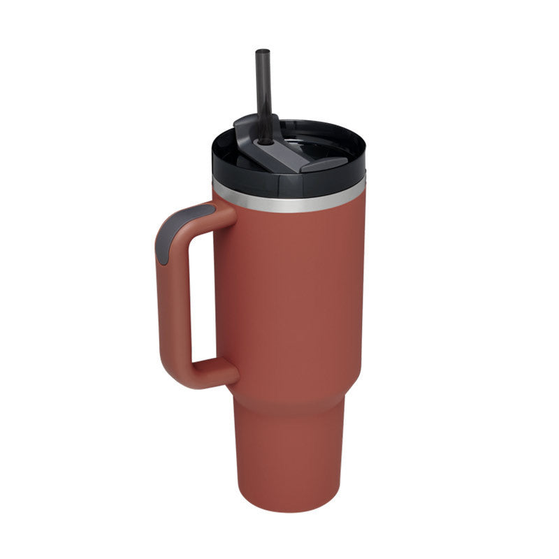 Gobelet isotherme de 113 cl avec poignée et paille
