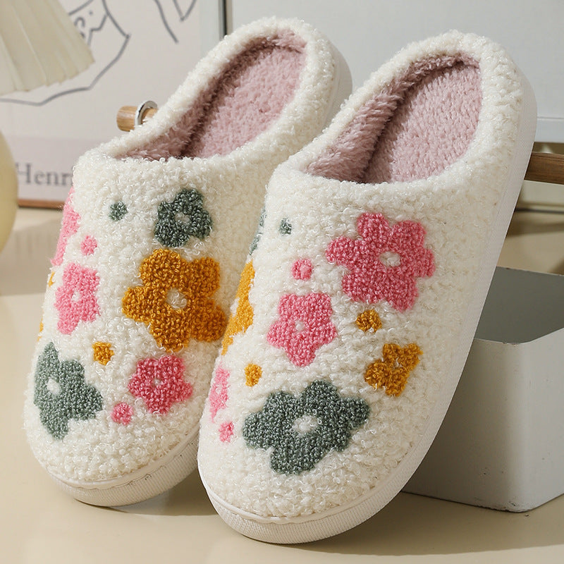 Chaussons d'intérieur chauds et confortables