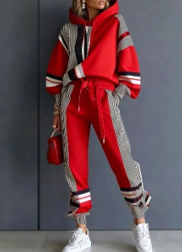 Ensemble décontracté pour femme imprimée