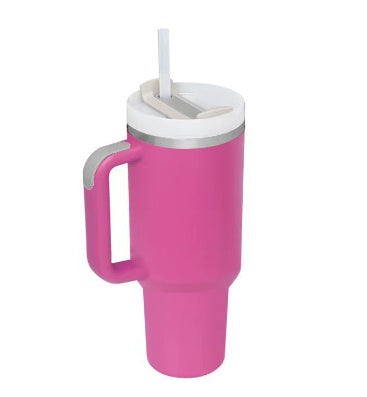 Gobelet isotherme de 113 cl avec poignée et paille