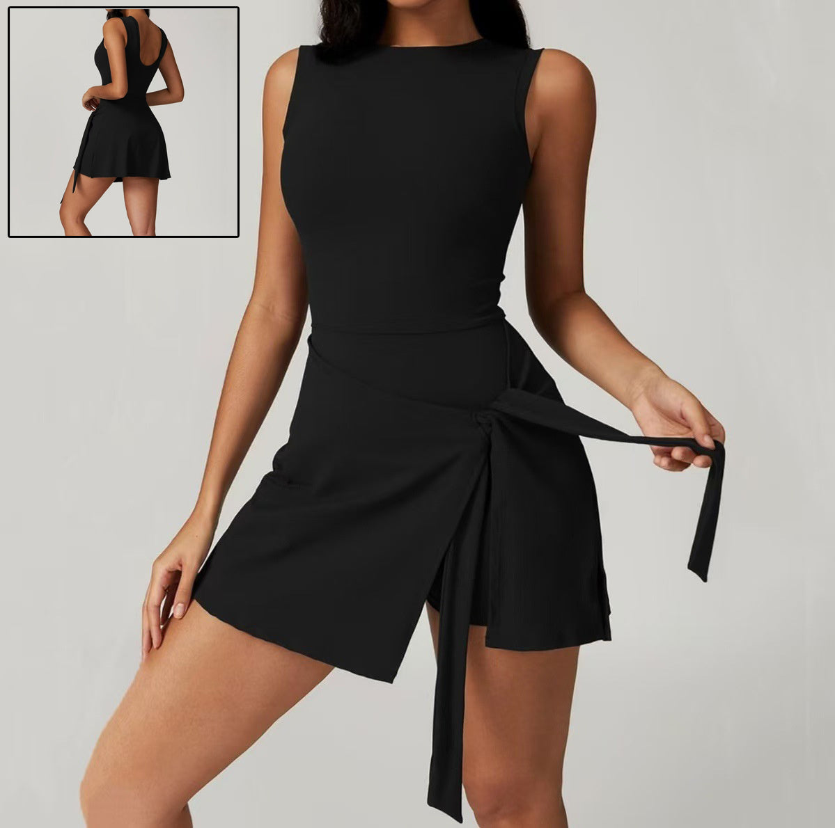 Combinaison de sport sexy sans manches pour femmes