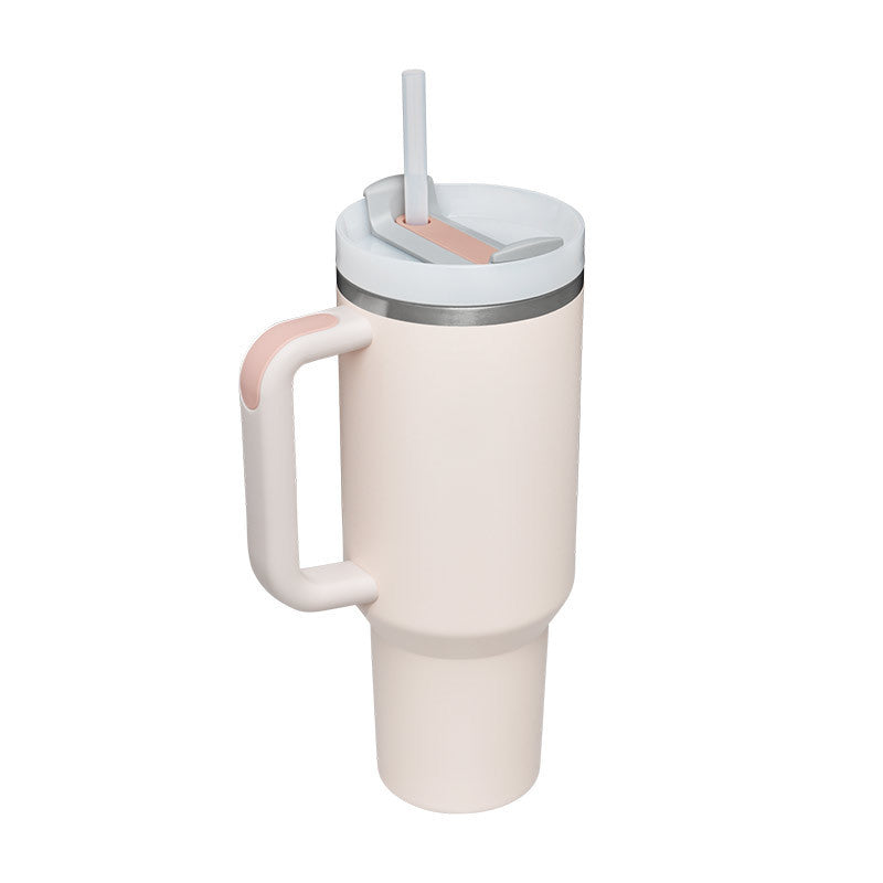 Gobelet isotherme de 113 cl avec poignée et paille