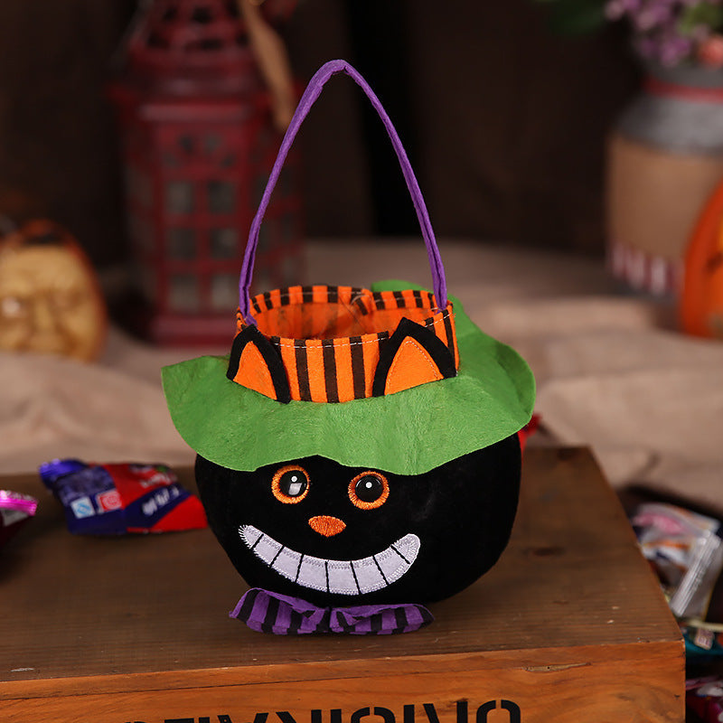 Sacs de bonbons d'Halloween, jolis sacs cadeaux, boîtes de bonbons citrouille sorcière