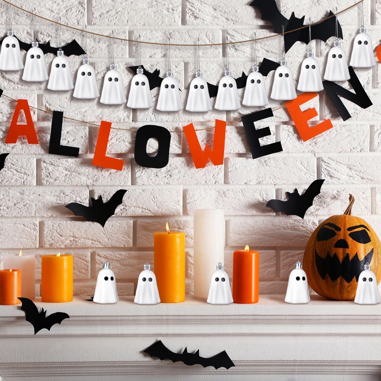 Pièces de suspension pour décoration fantôme d'Halloween