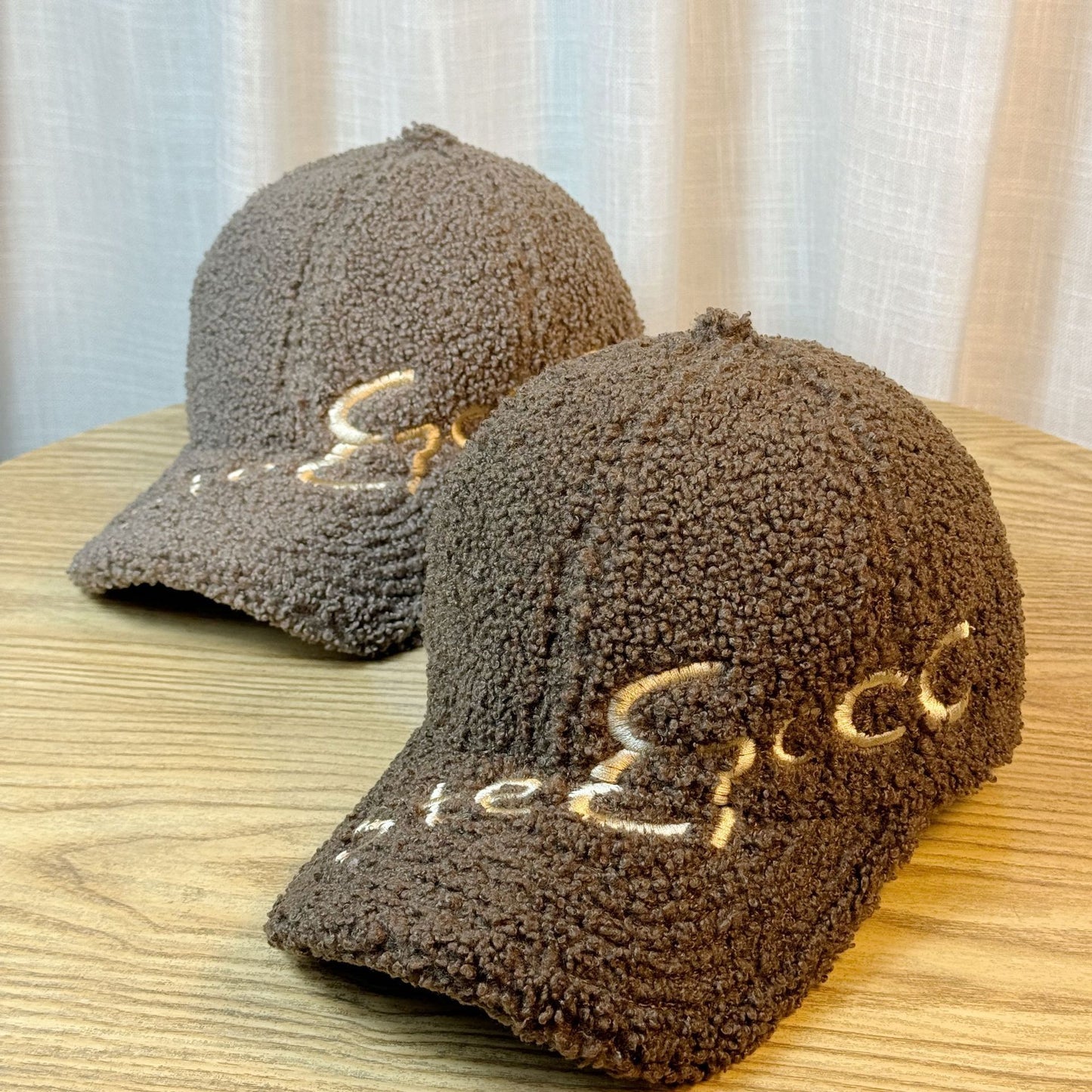 Casquette à visière en fourrure d'agneau chaude