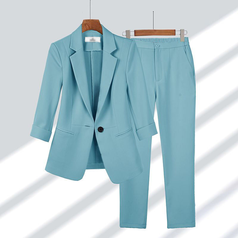 Ensemble blazer confortable 2 pièces pour femme
