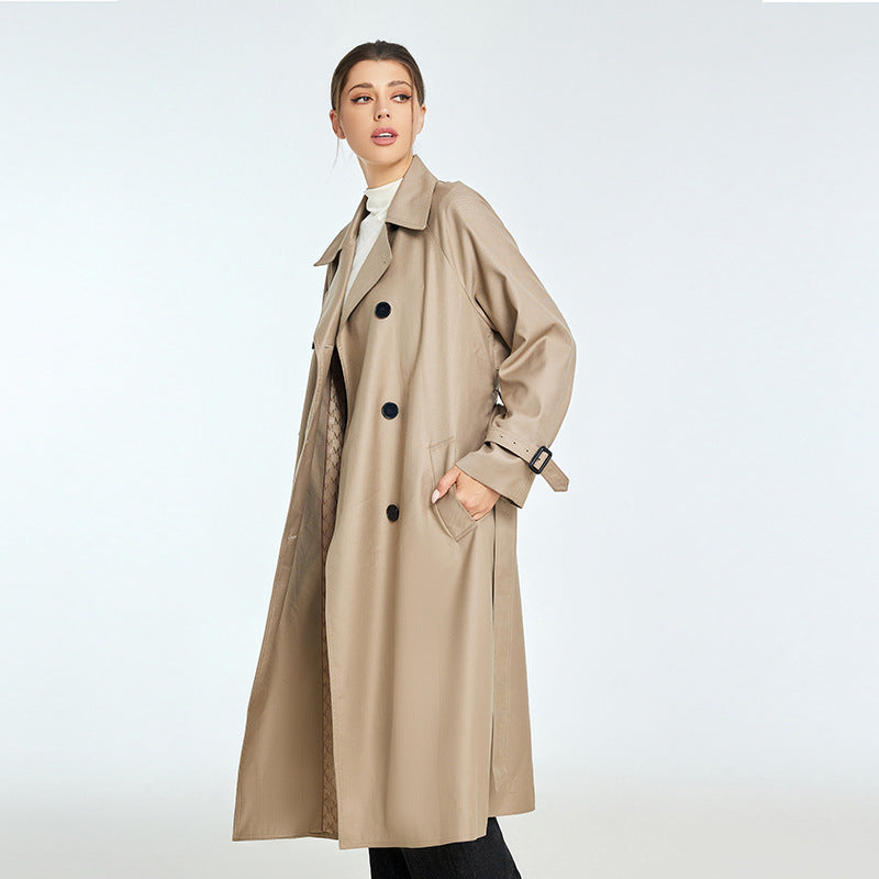 Trench long classique automne et hiver