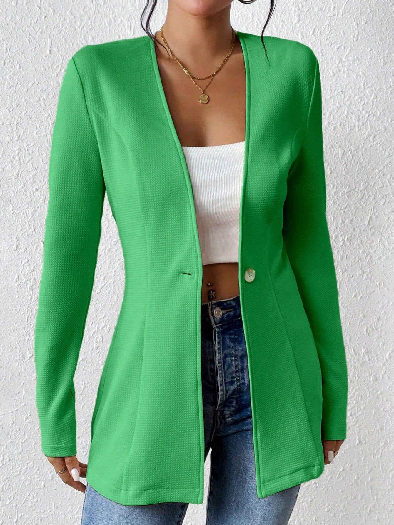 Veste de costume à manches longues