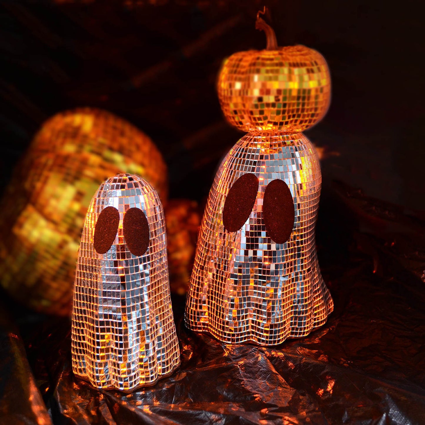 Décoration de bureau en mosaïque pour miroir d'Halloween