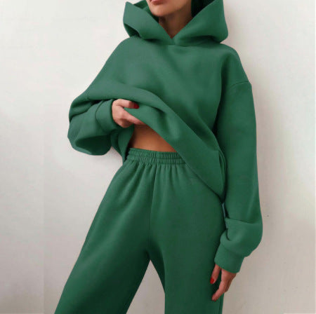 Ensemble deux pièces à capuche