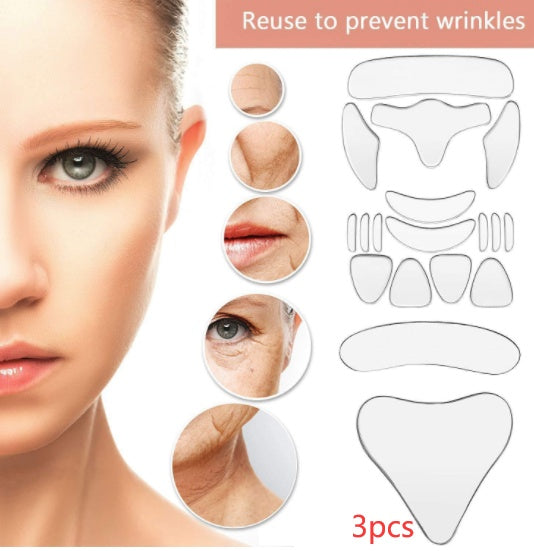 Patch anti-rides en silicone pour le visage