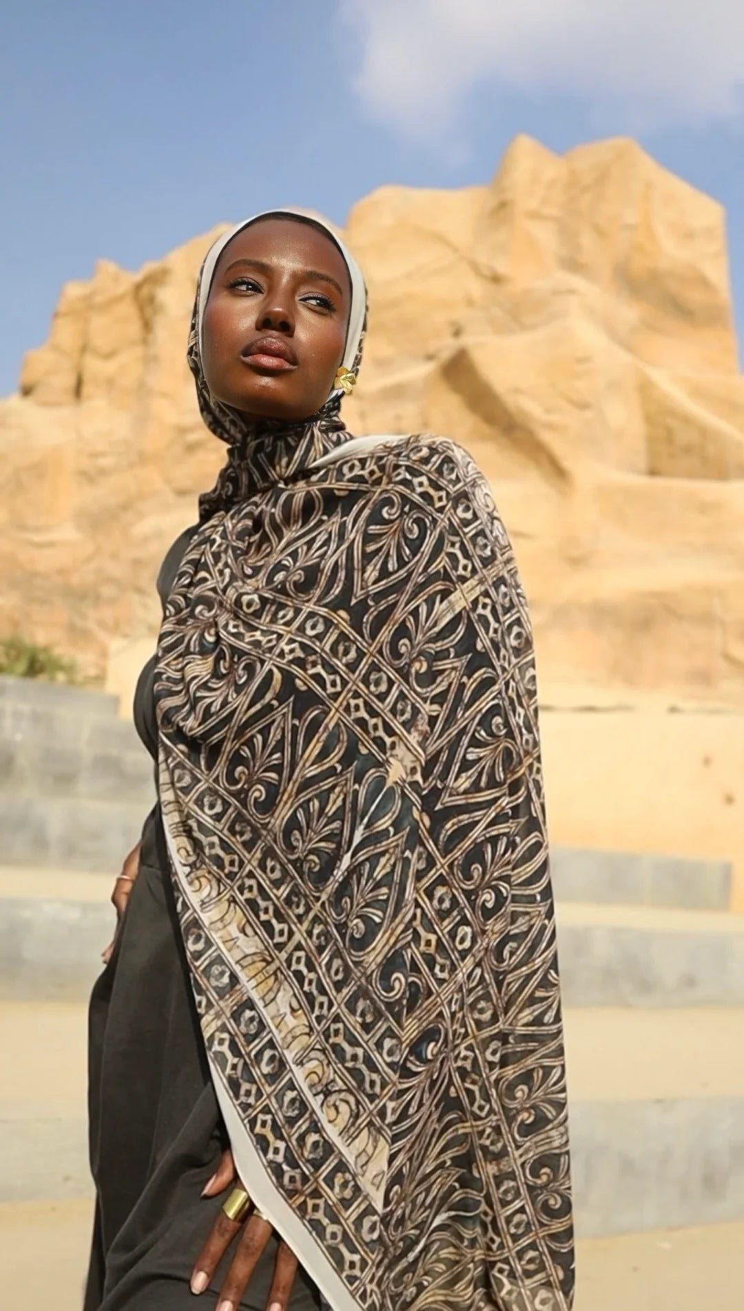 Foulard imprimé