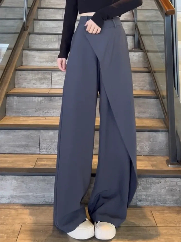 Pantalons amples irréguliers à la mode pour femmes