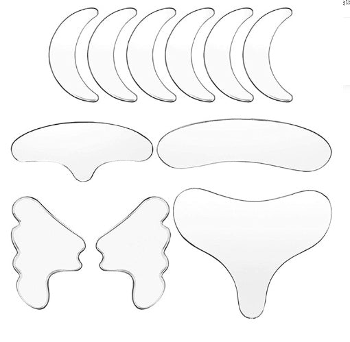 Patch anti-rides en silicone pour le visage