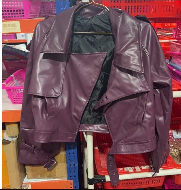 Veste en cuir, tendance