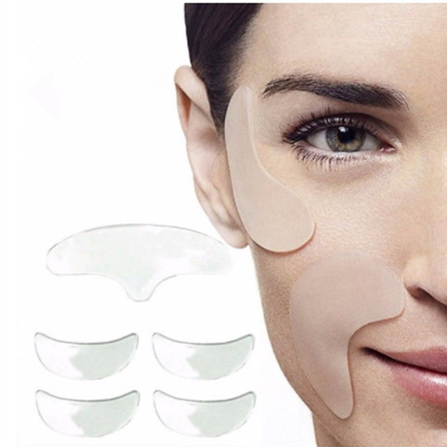 Patch anti-rides en silicone pour le visage
