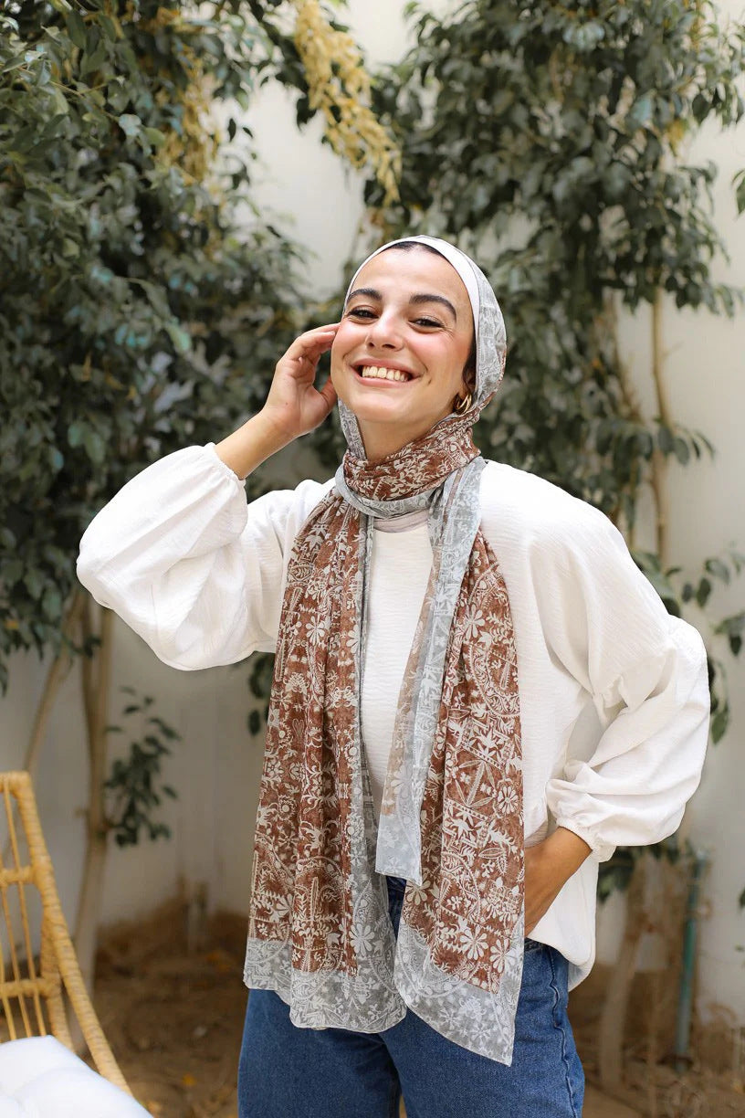 Foulard imprimé