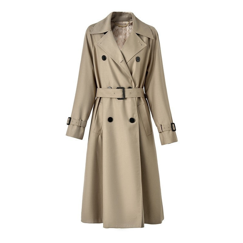 Trench long classique automne et hiver
