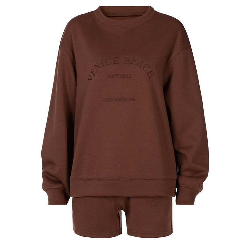 Pull et Short décontractée femme