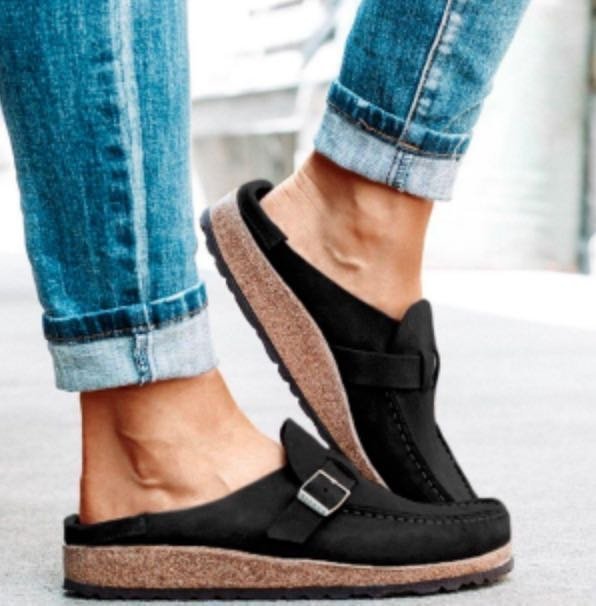 Chaussons plats confortables en mousse