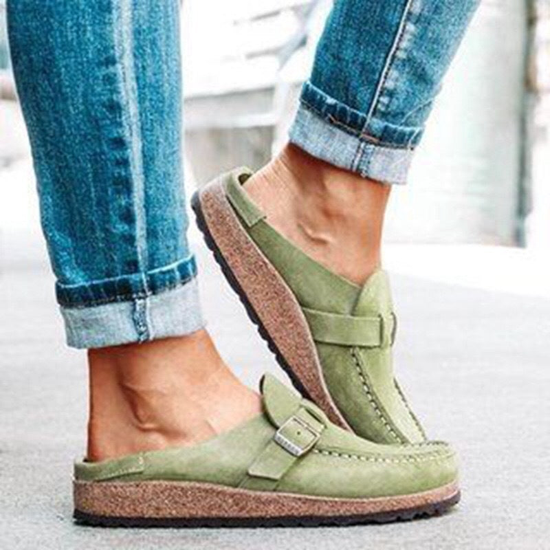 Chaussons plats confortables en mousse