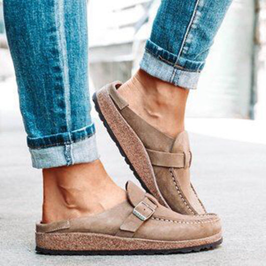 Chaussons plats confortables en mousse