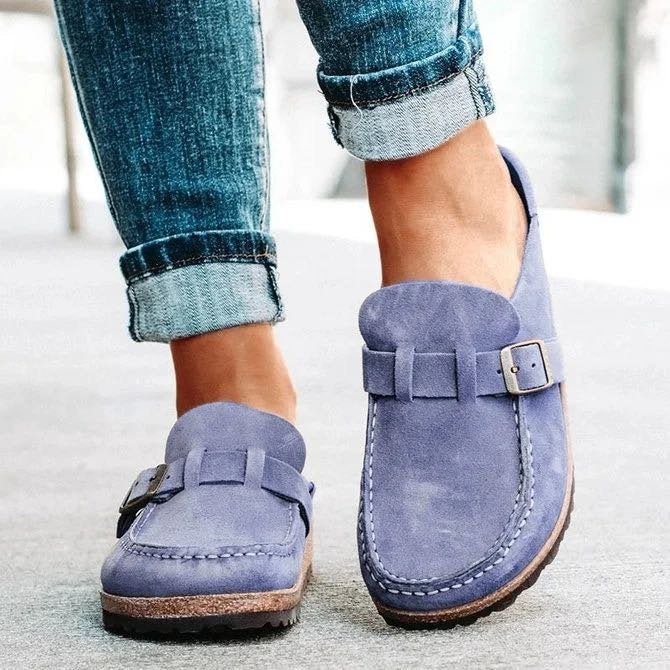 Chaussons plats confortables en mousse