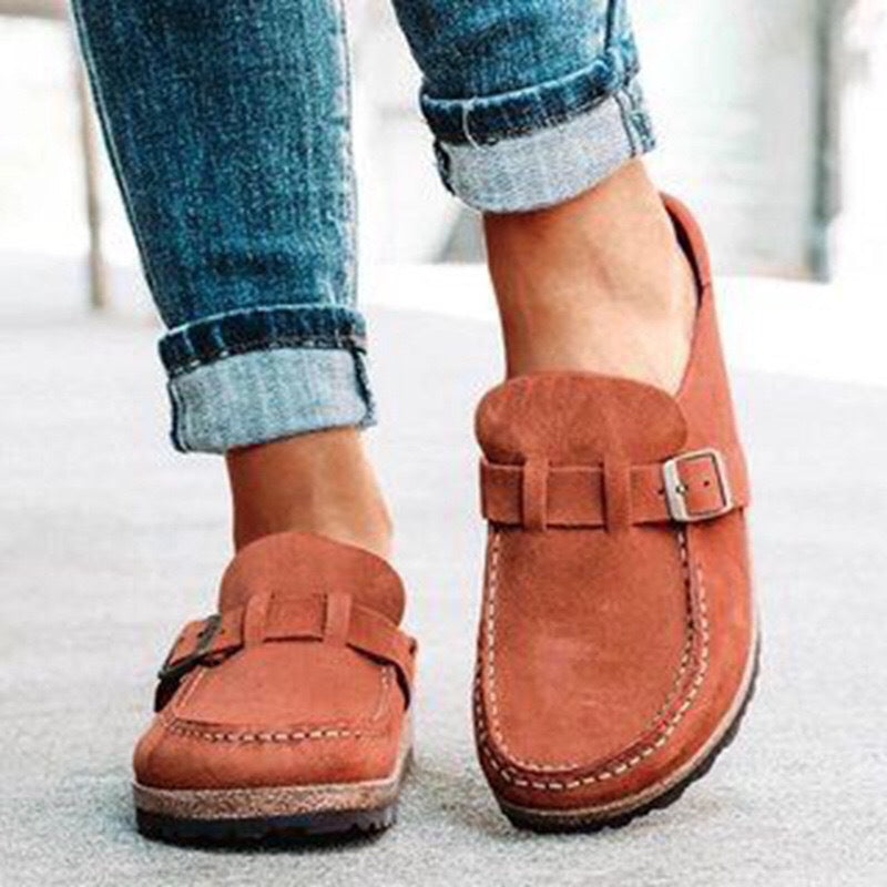 Chaussons plats confortables en mousse