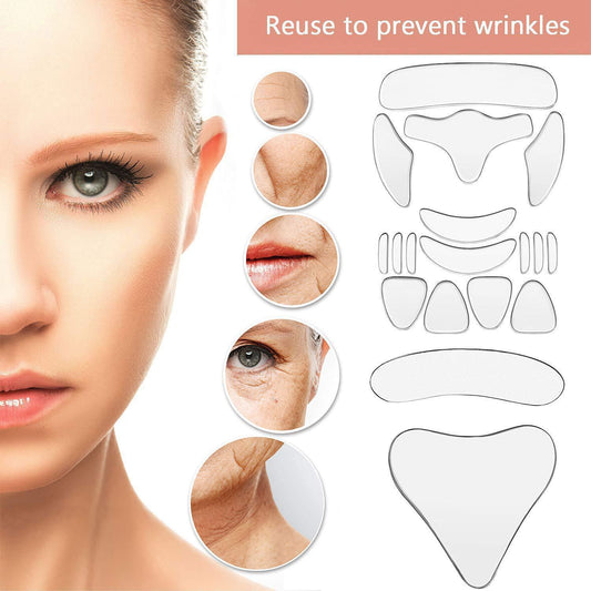 Patch anti-rides en silicone pour le visage