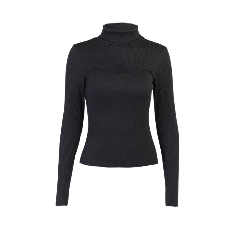 Pull tricot creux femme