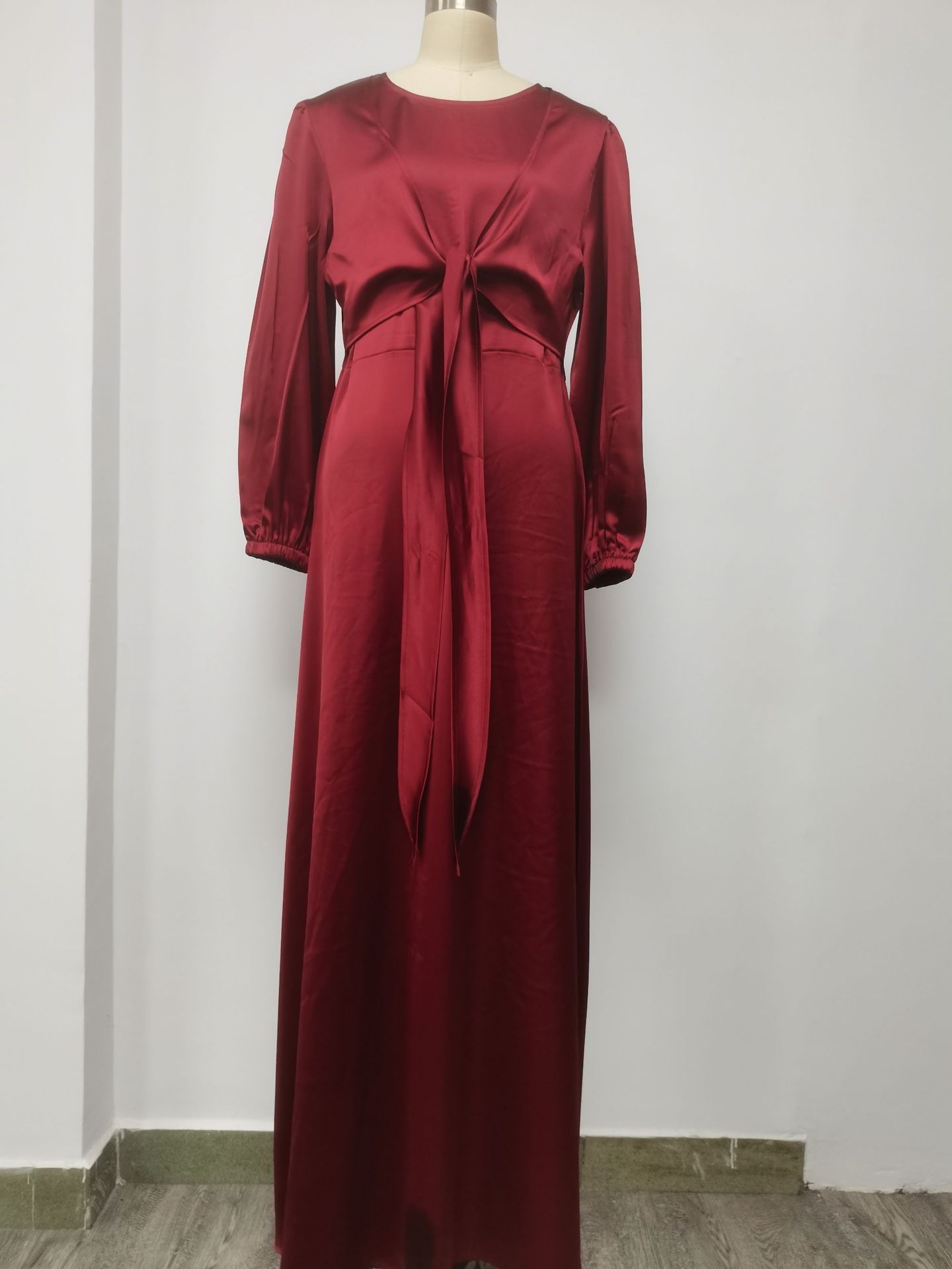 Hijab Robe en Satin