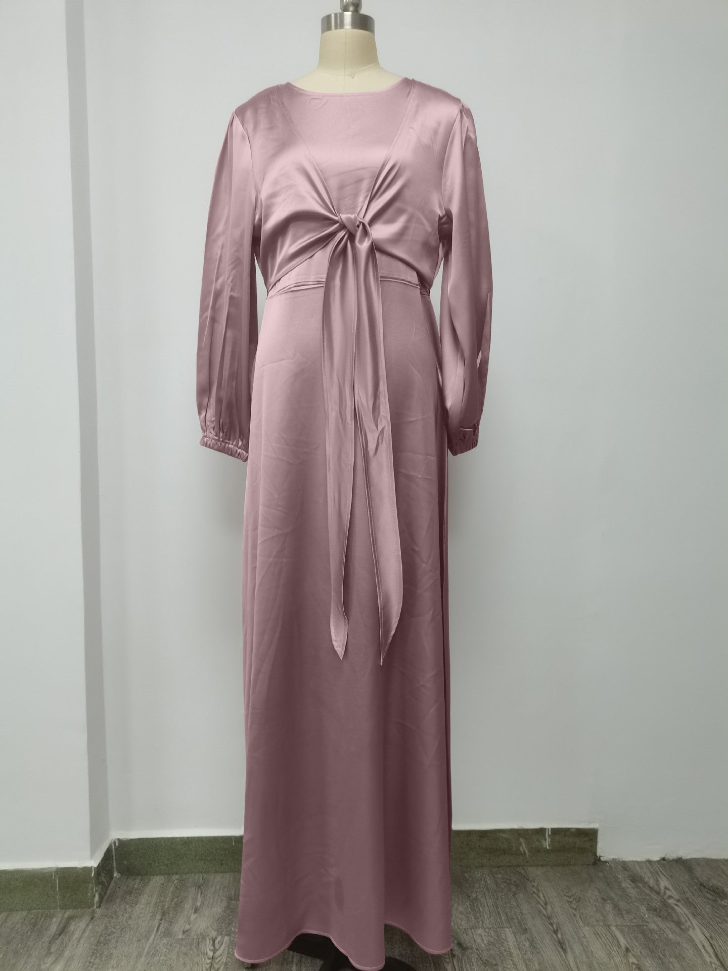 Hijab Robe en Satin