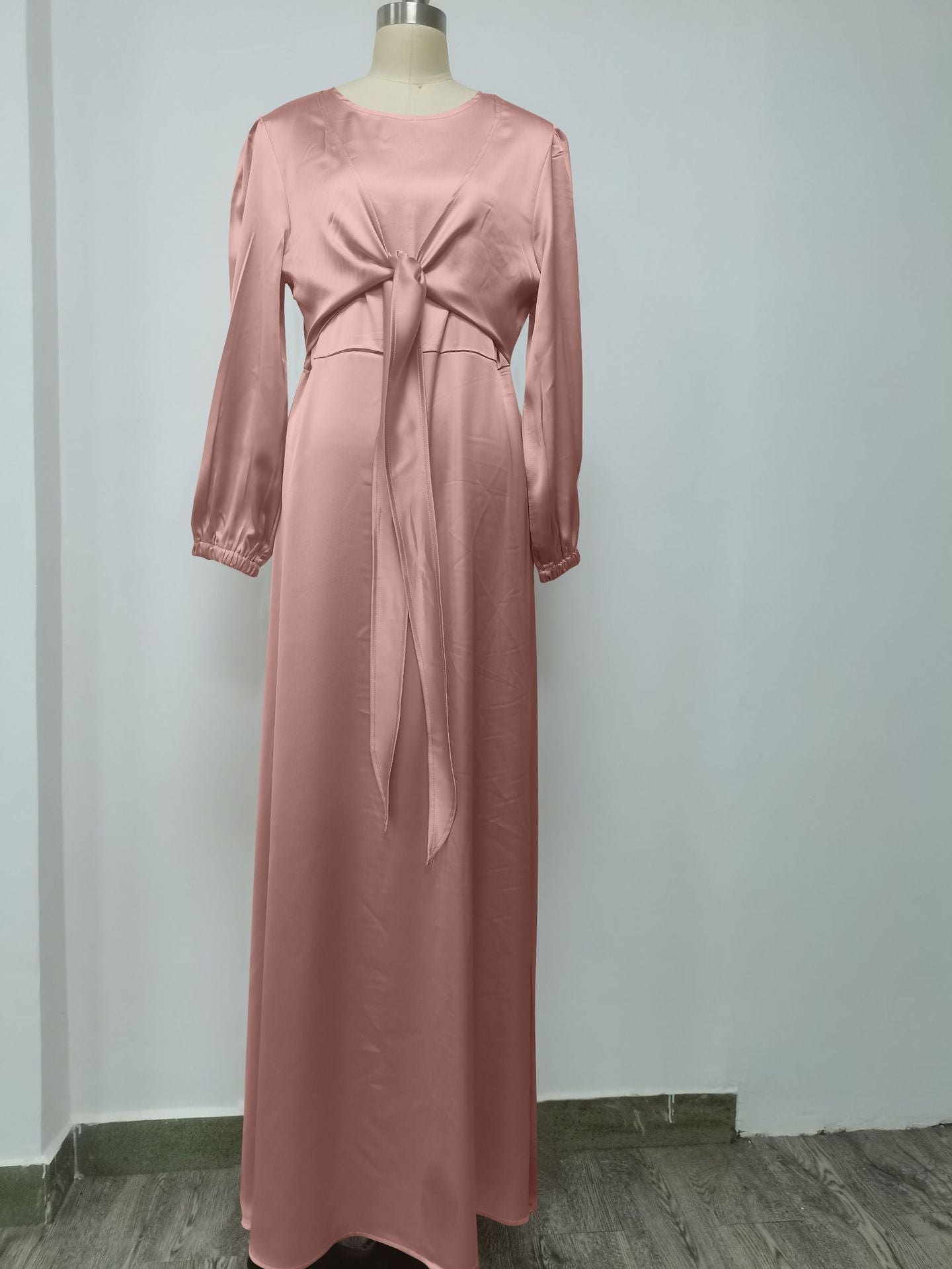 Hijab Robe en Satin