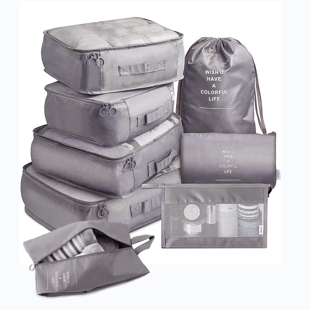 Ensemble de 8 sacs de rangement pour bagages
