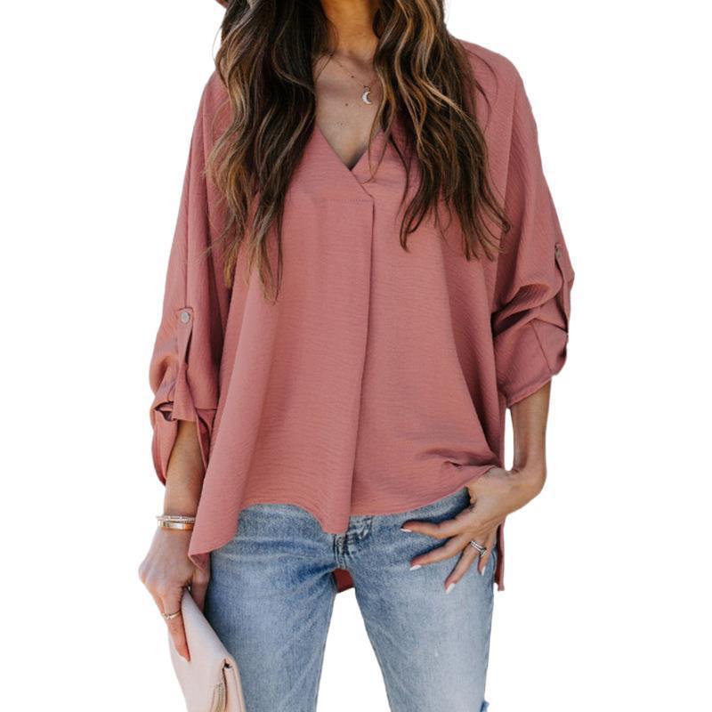 Chemise ample décontractée femme
