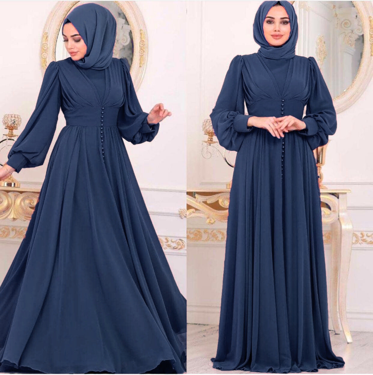 Robe long, ample