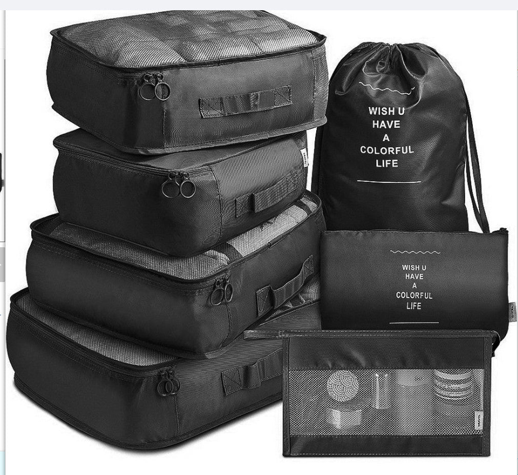 Ensemble de 8 sacs de rangement pour bagages