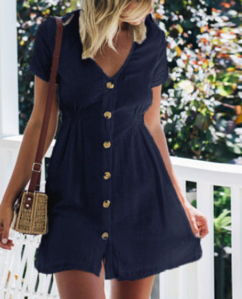 Robe taille haute