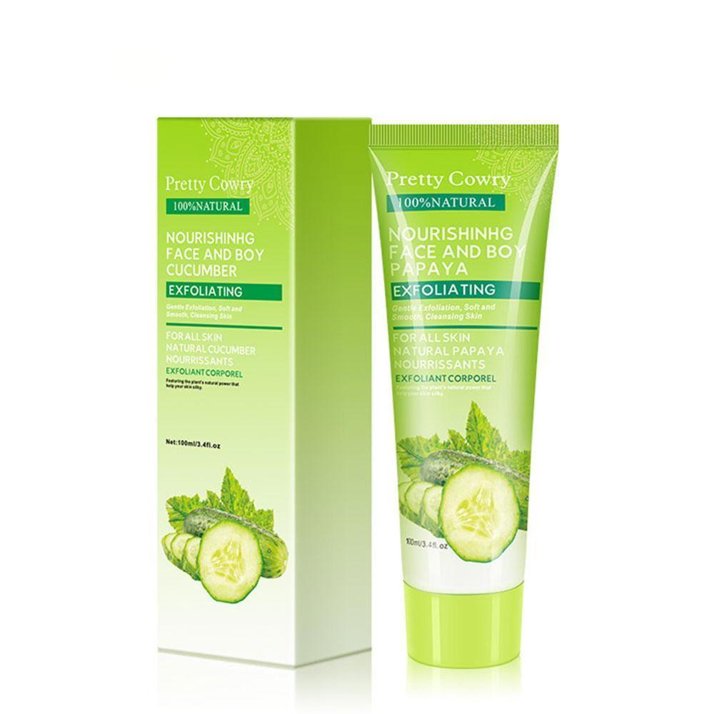 Gel visage, noix de coco et papaye